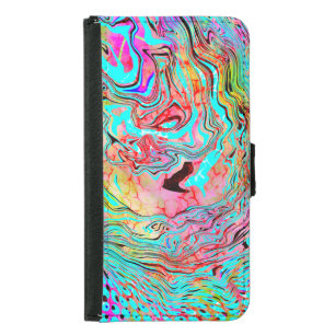 Tranquility Abstract Fluid Art    Samsung Galaxy S5 Wallet Case