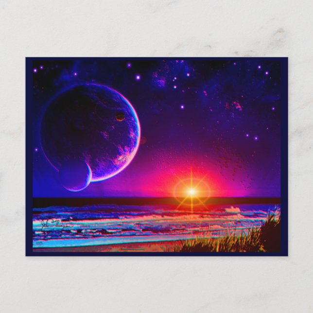 Tranquility Beach Post Card (Front)