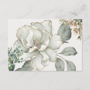 Tranquility Blank Recipe Card