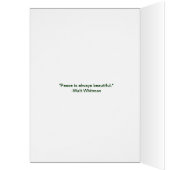 Tranquility card (Inside (Left))