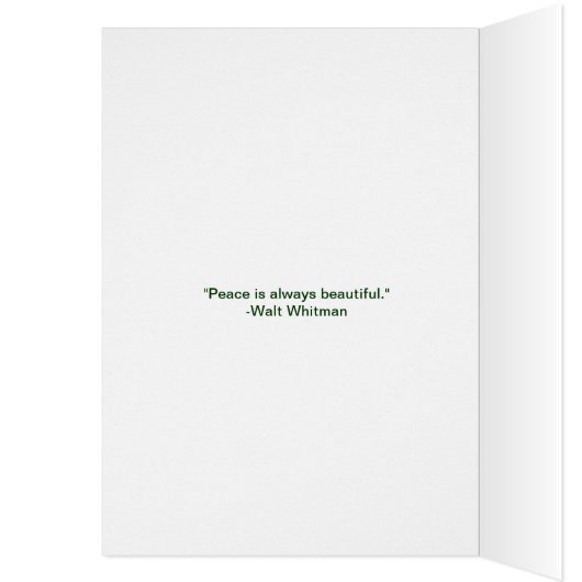 Tranquility card (Inside (Left))