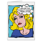 Tranquility Comic Book Woman Massage Therapy