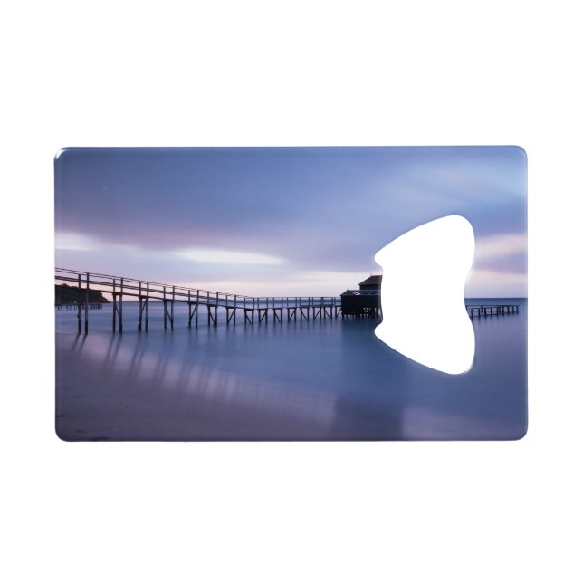 Tranquility Credit Card Bottle Opener (Back Horizontal)