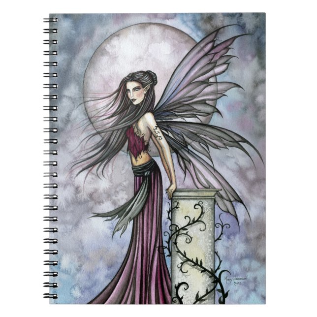 Tranquility Fairy Fantasy Art Notebook (Front)