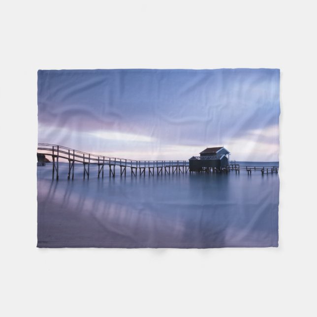 Tranquility Fleece Blanket (Front (Horizontal))