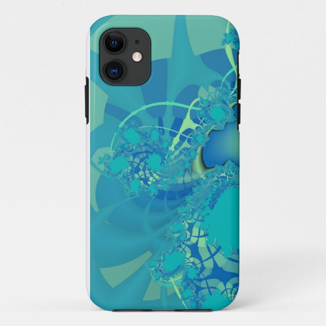 Tranquility fractal iPhone 5 case (Back)