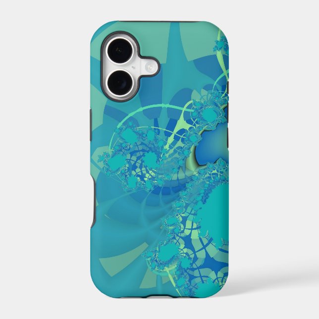 Tranquility fractal iPhone 5 case (Back)
