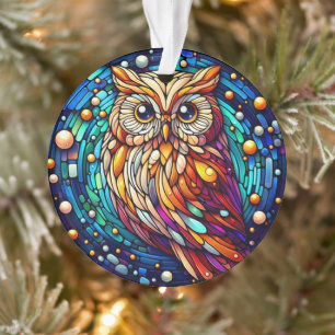 Tranquility in Glass Bench And Flowers On Stained Ornament