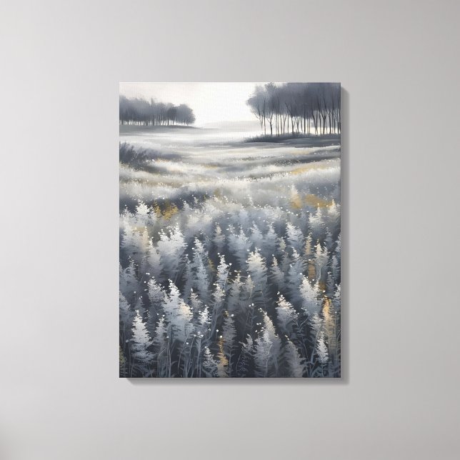 Tranquility in Winter Canvas Print (Front)