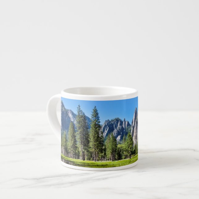 Tranquility In Yosemite Espresso Cup (Front Left)