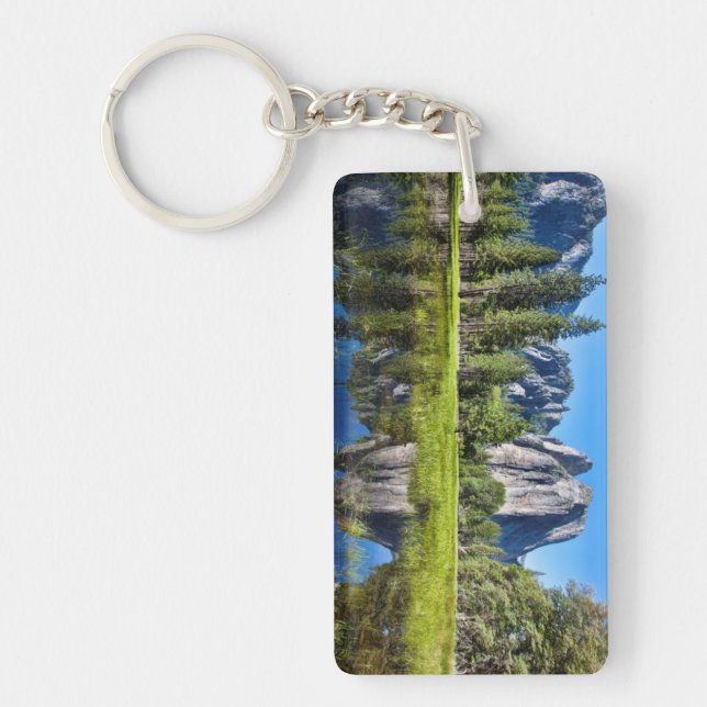 Tranquility In Yosemite Keychain (Front)