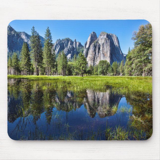 Tranquility In Yosemite Mouse Pad (Front)