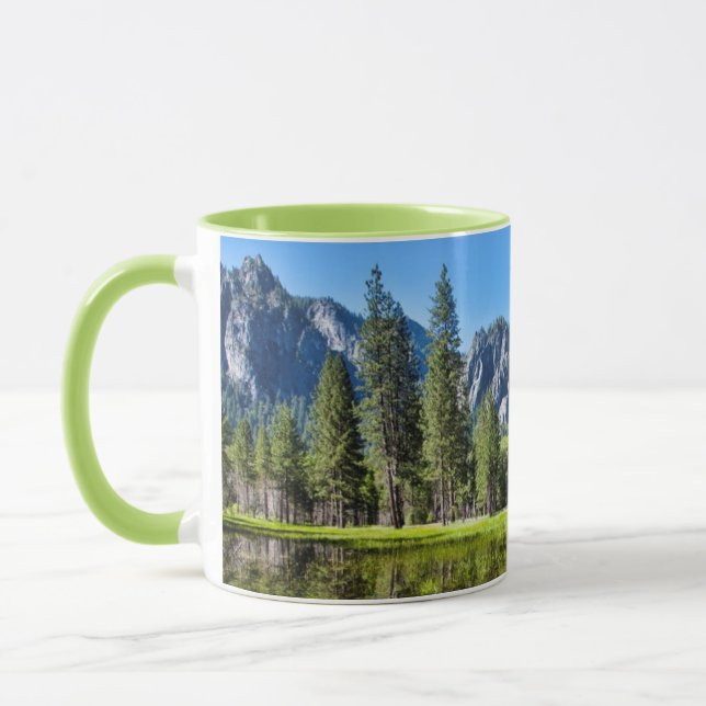 Tranquility In Yosemite Mug (Left)
