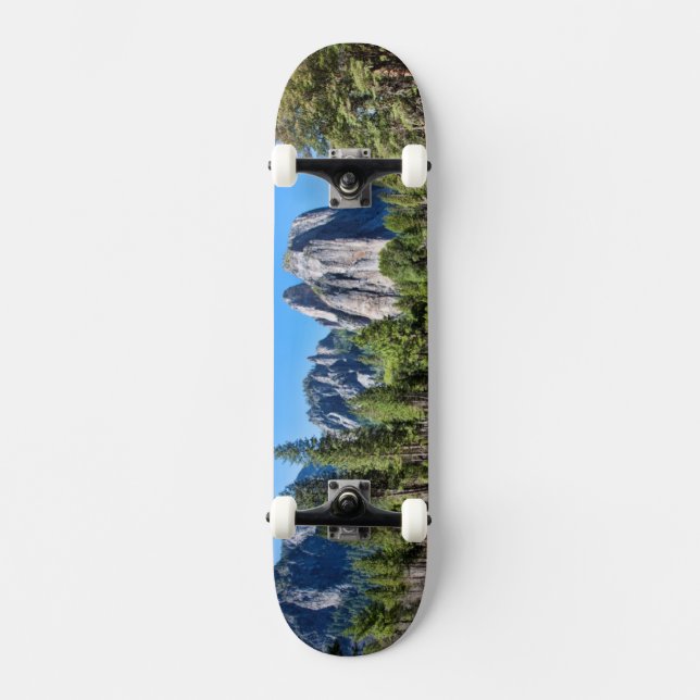 Tranquility In Yosemite Skateboard Deck (Front)