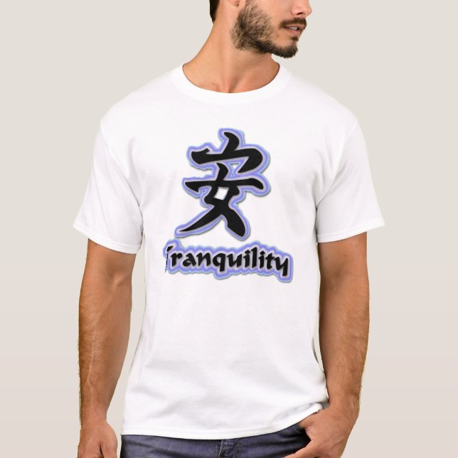 Tranquility Kanji T-Shirt (Front)