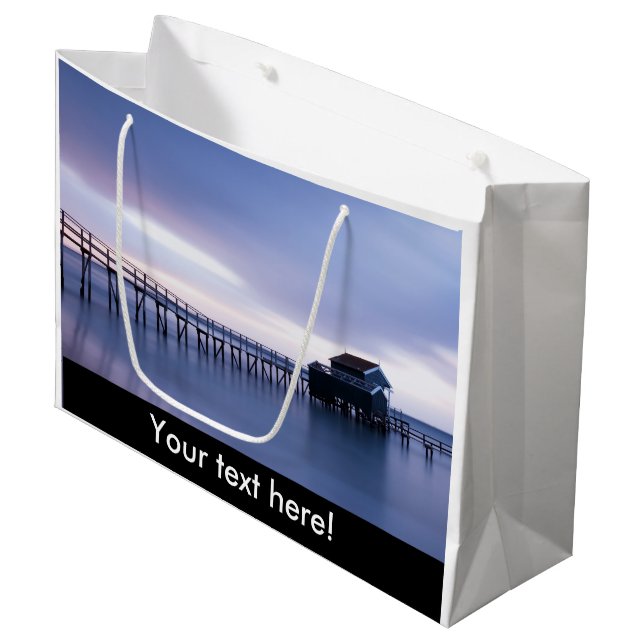 Tranquility Large Gift Bag (Front Angled)