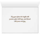 Tranquility ocean greeting card (Inside Horizontal (Bottom))