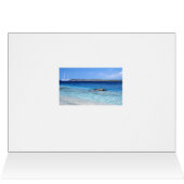 Tranquility ocean greeting card (Inside Horizontal (Top))