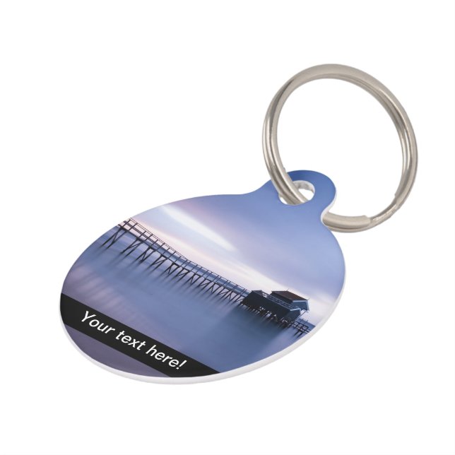 Tranquility Pet ID Tag (Side)