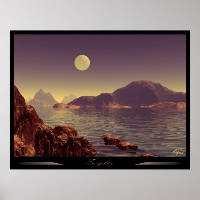 Tranquility Poster (Front)
