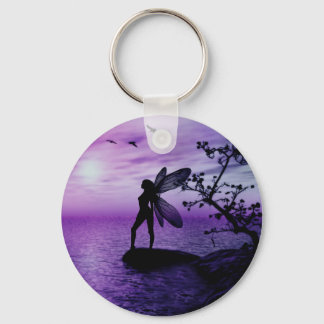 Tranquility (Purple) Keychain