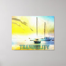 Tranquility - Sailboats Docked In Calm Waters