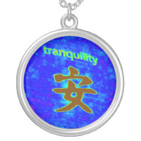 tranquility symbol necklace