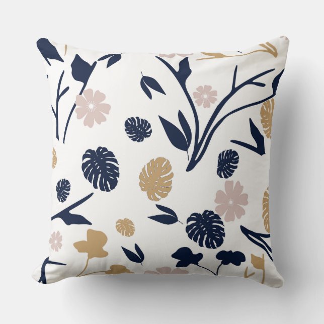Tranquility Throw Pillow (Front)