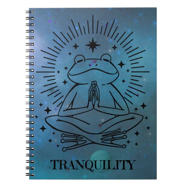 Tranquility Yoga Notebook (Front)