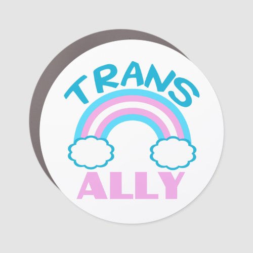 Trans Ally Car Magnet