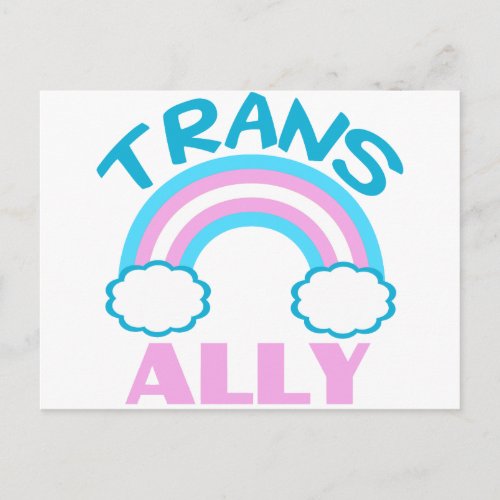 Trans Ally Postcard