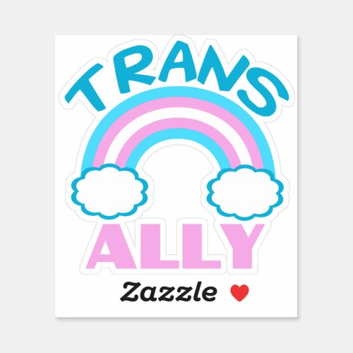 Trans Ally Sticker