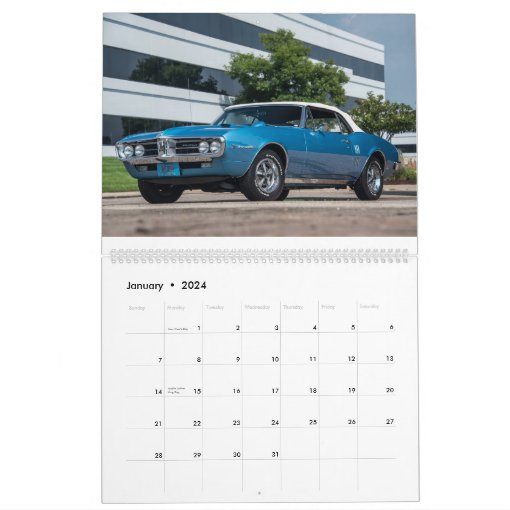 Trans Am Calendar Zazzle