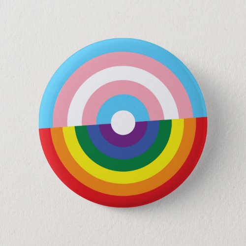 Trans and Gay Pride Button