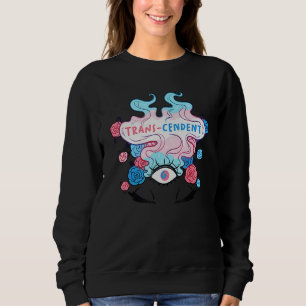 Trans-cendent Funny Transgender LGBT Sweatshirt