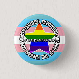 (Trans) Certified FinnFam Member Badge Button