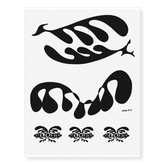 Trans-Dimensional Tattoos (Front)