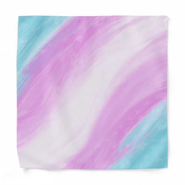 Trans Flag Bandana (Front)