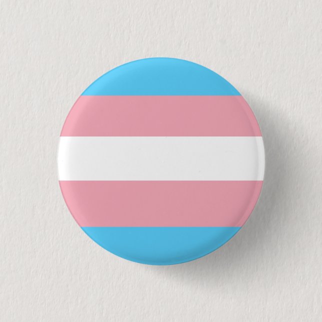 Trans Flag Button (Front)