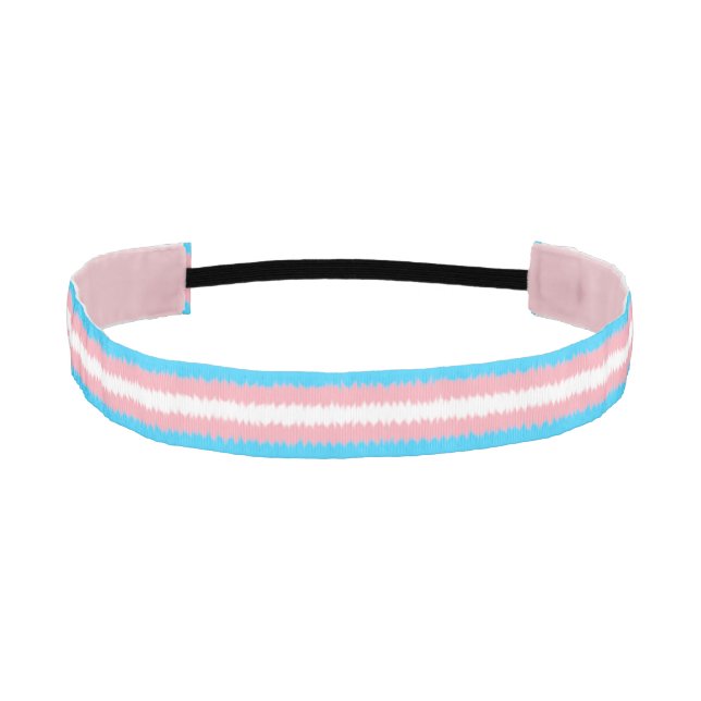 Trans Flag Headband (Front)