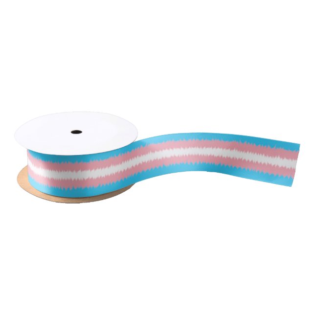 Trans Flag Ribbon (Spool)