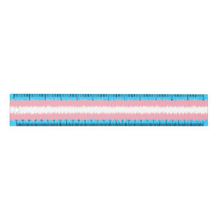 Trans Flag Ruler