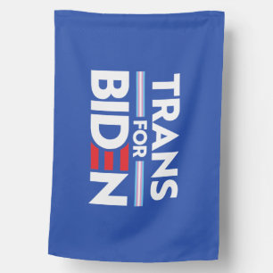 TRANS FOR JOE BIDEN HOUSE FLAG