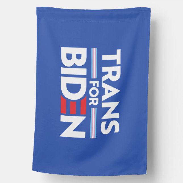 TRANS FOR JOE BIDEN HOUSE FLAG (Front)