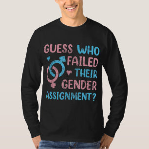 Trans Gender Identity Pride LGBTQ Transsexual Righ T-Shirt