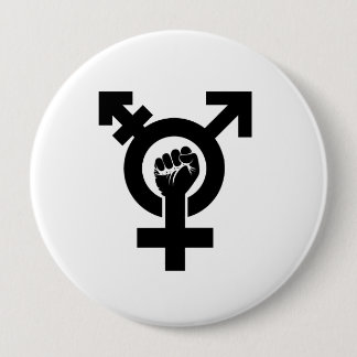 Trans Gender Resistance Symbol - - - Pinback Button