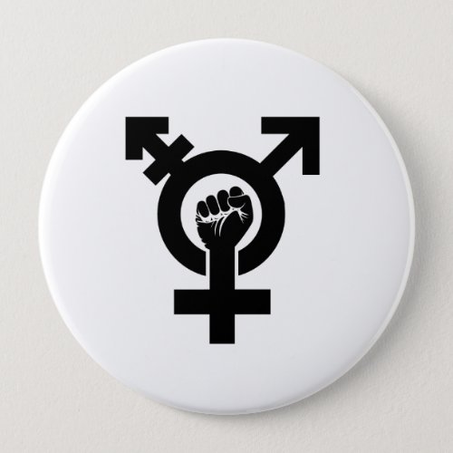 Trans Gender Resistance Symbol _ _ _  Pinback Button