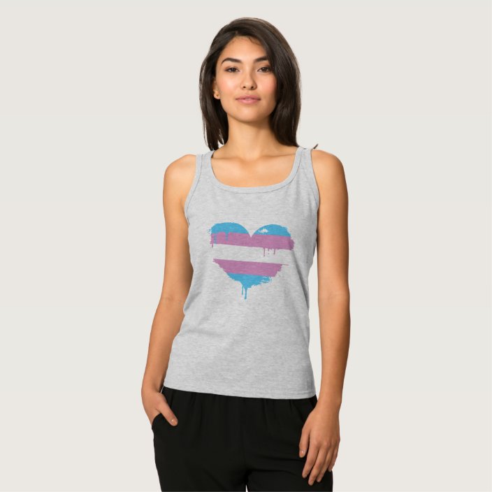 Trans Heart - - Tank Top | Zazzle.com