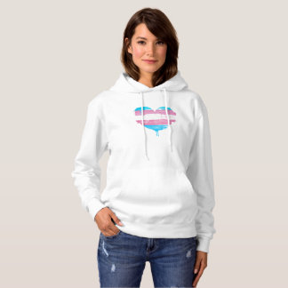 TRANS HEART - TRANS LOVE - HOODIE