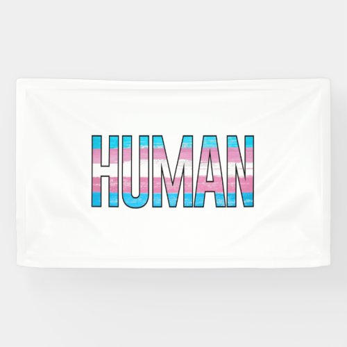 Trans Human Banner